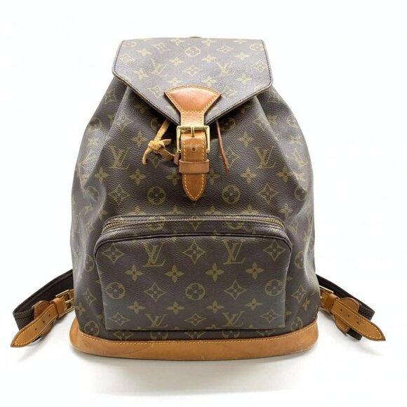 🔥EXTRA LARGE🔥 Louis Vuitton Backpack Monogram Montsouris GM Bag LV - Picture 4 of 16